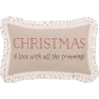 Carol Trimmings Pillow 14x22 - The Fox Decor