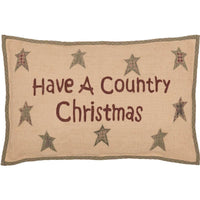 Country Christmas Pillow 14x22 - The Fox Decor