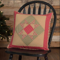 Thumbnail for Dolly Star Patchwork Pillow 18x18 VHC Brands online