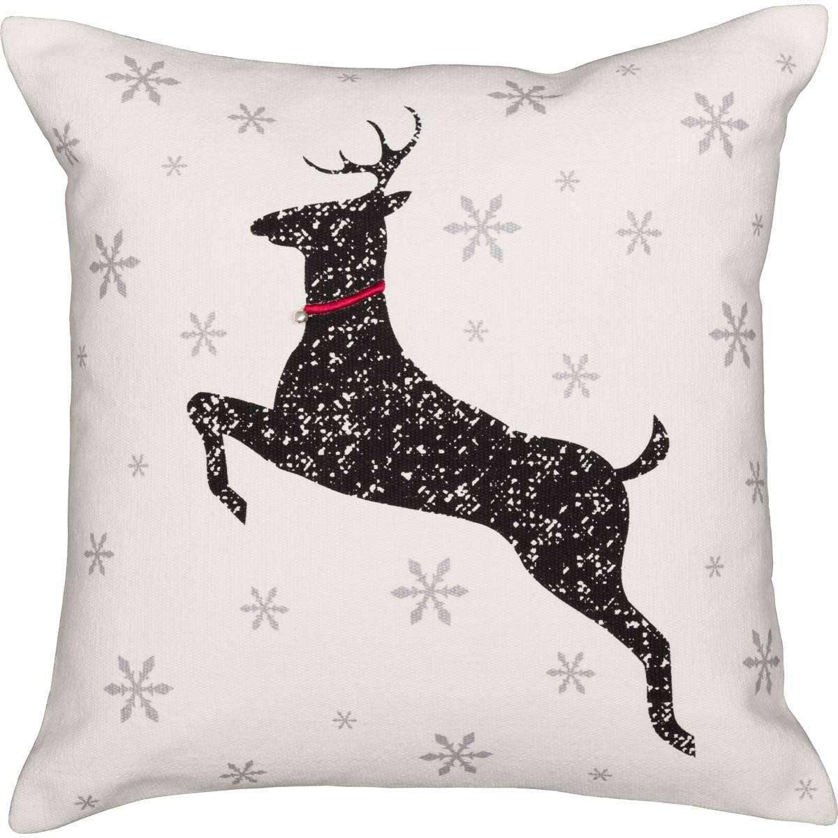 Emmie Deer Pillow 18x18 - The Fox Decor