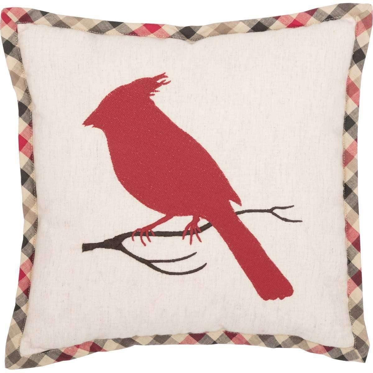 Hollis Cardinal Pillow 12x12 - The Fox Decor