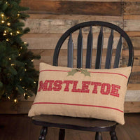 Thumbnail for Mistletoe Pillow 14x22