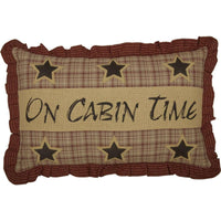 Thumbnail for Dawson Star On Cabin Time Pillow 14x22 VHC Brands front