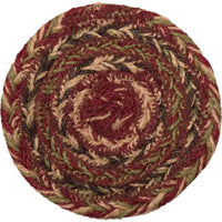 Thumbnail for Cider Mill Jute Coaster Set of 6 VHC Brands front