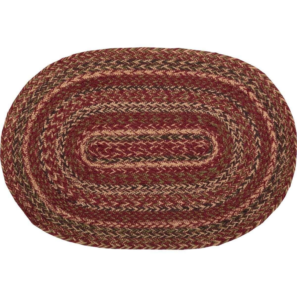 Cider Mill Jute Braided Placemat Set of 6 - The Fox Decor