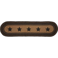 Thumbnail for Farmhouse Jute Runner Stencil Stars 13x48 VHC Brands - The Fox Decor