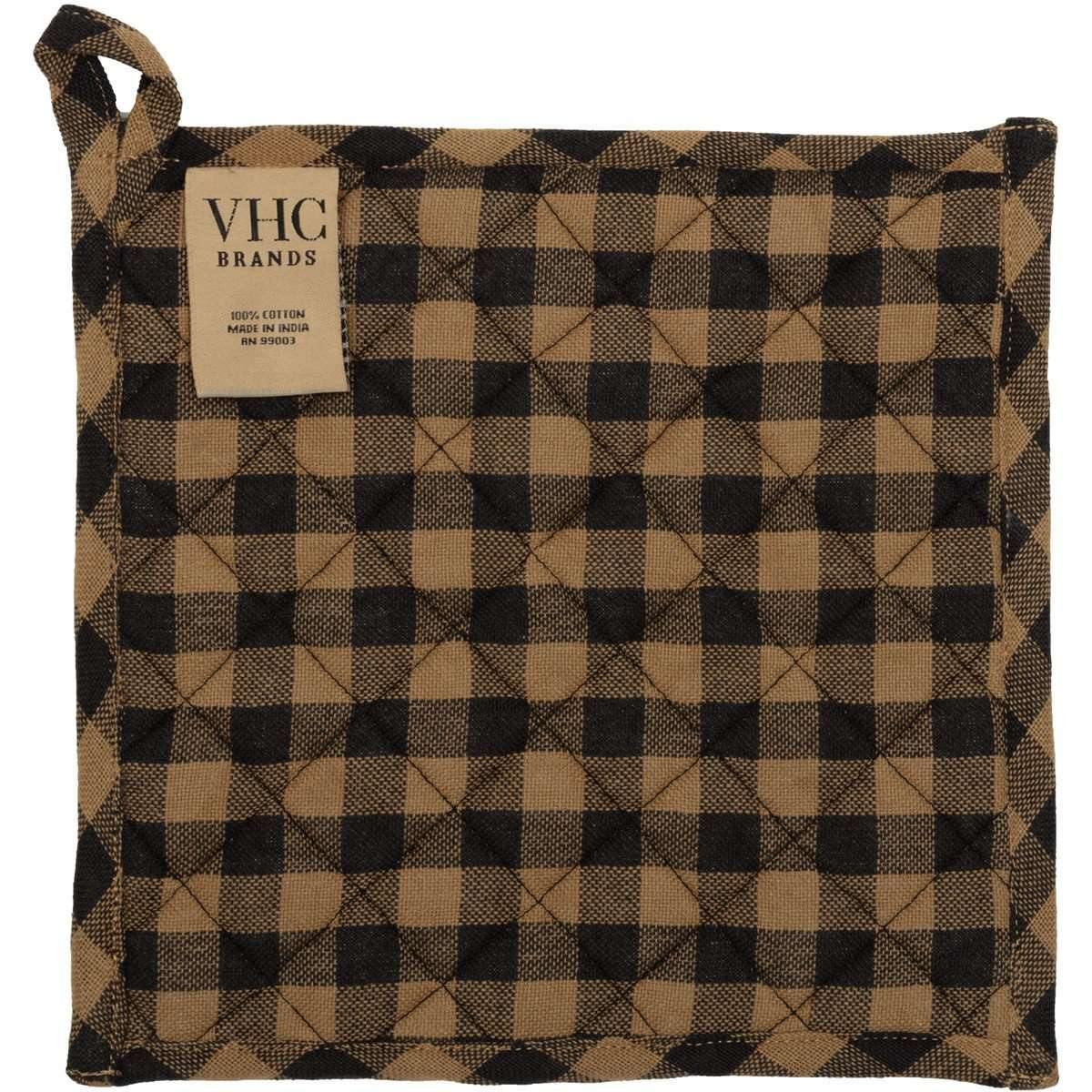 Black Star Pot Holder 8" VHC Brands - The Fox Decor