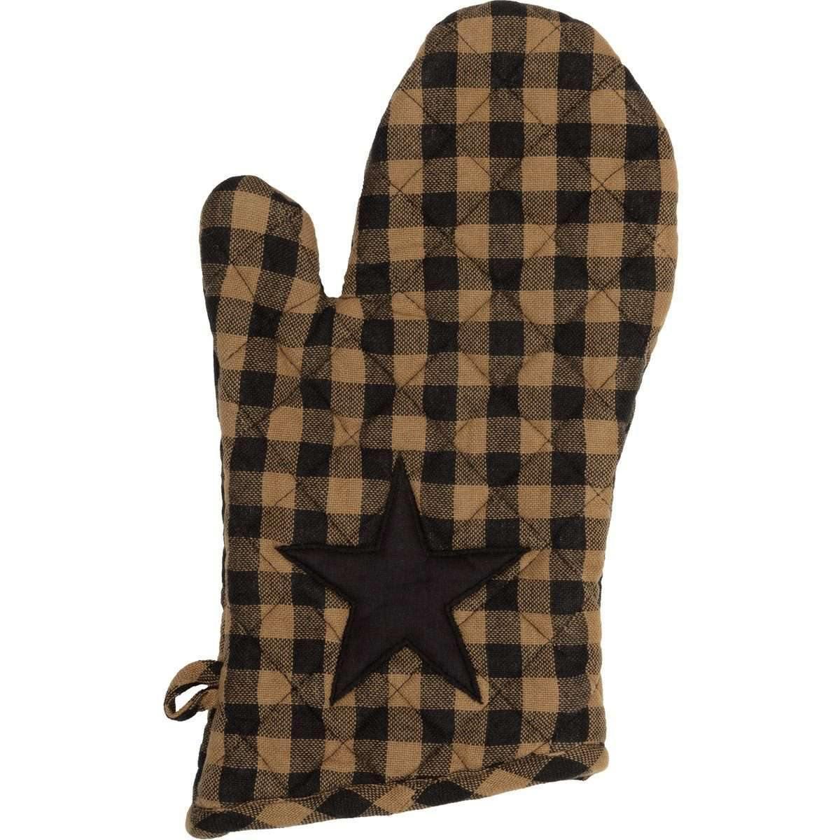Black Star Oven Mitt VHC Brands - The Fox Decor