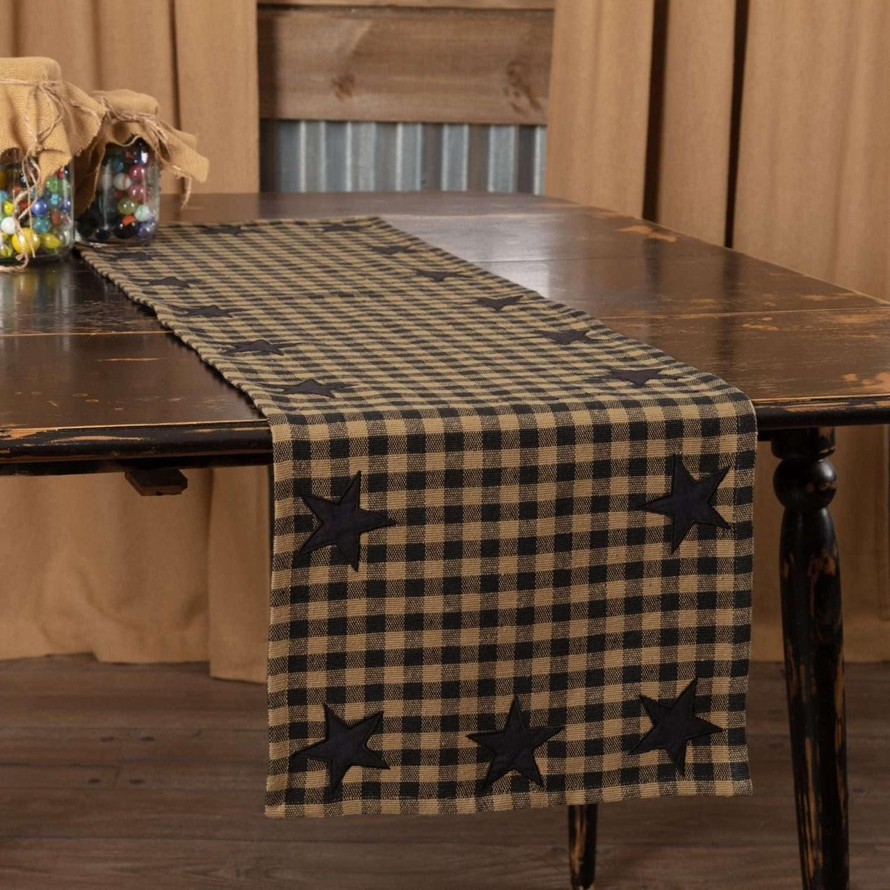 Black Star Runner Woven 13x48 VHC Brands - The Fox Decor