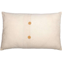 Thumbnail for Casement Natural Love Lives Here Pillow 14x22 VHC Brands back