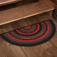 Cumberland Jute Braided Rug Half Circle 16.5