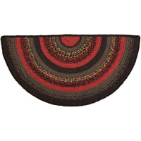 Cumberland Jute Braided Rug Half Circle 16.5