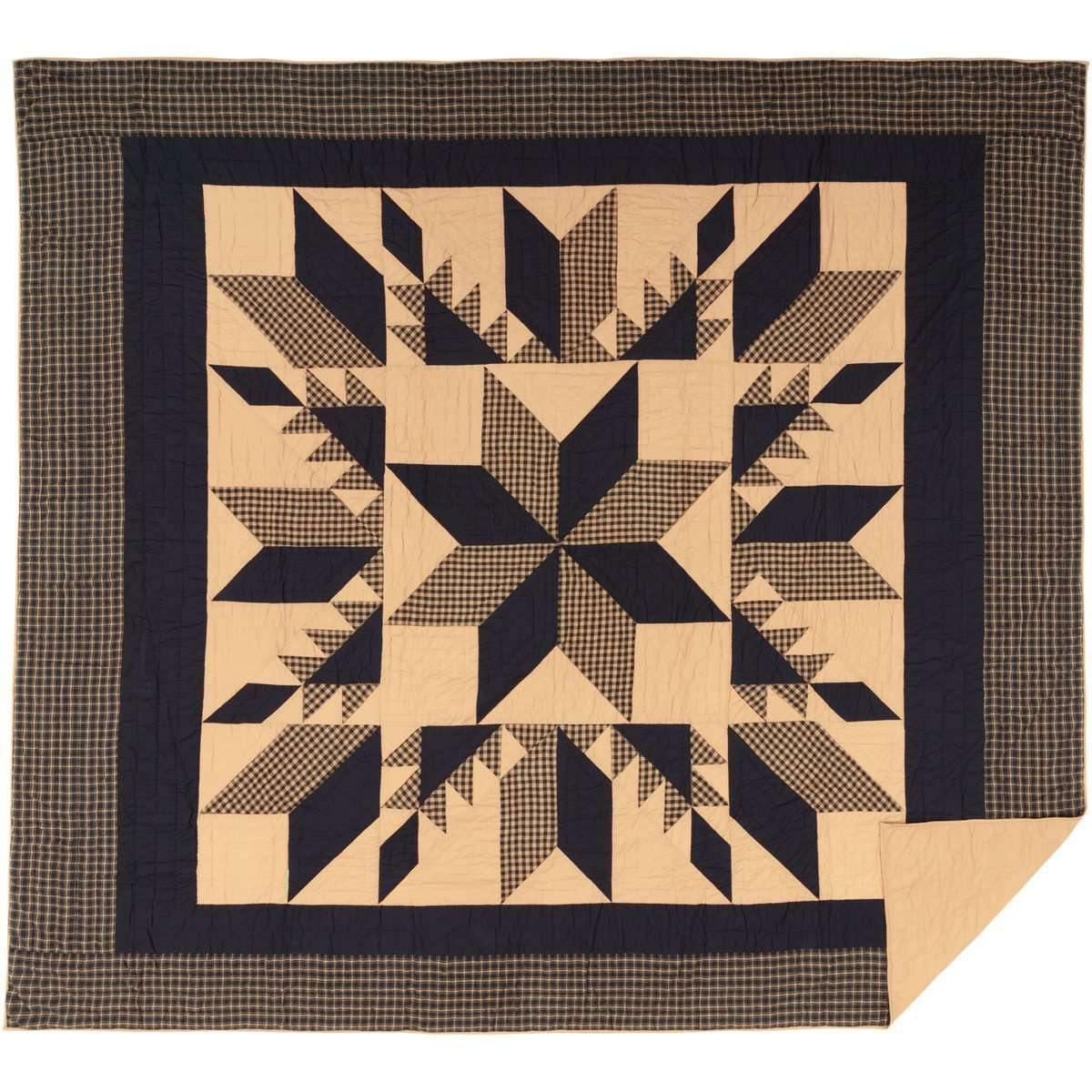 Dakota Star California King Quilt 130Wx115L VHC Brands - The Fox Decor