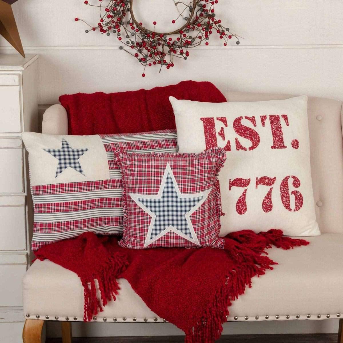 Hatteras Flag Pillow 14x22 VHC Brands - The Fox Decor