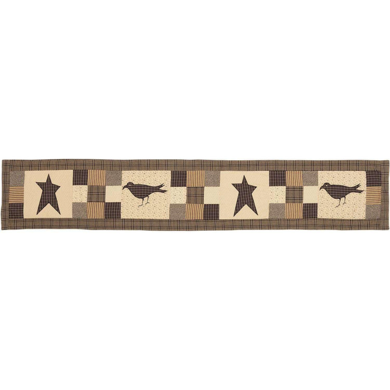 Kettle Grove Runner Crow and Star 13x72 VHC Brands - The Fox Decor