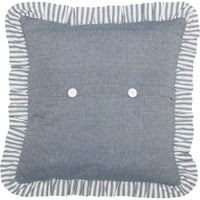 Thumbnail for Sawyer Mill Blue Barn Star Pillow 18x18 VHC Brands back