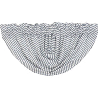 Thumbnail for Sawyer Mill Blue Ticking Stripe Balloon Valance Curtain 15x60 VHC Brands - The Fox Decor