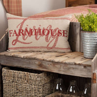 Thumbnail for Sawyer Mill Red Farmhouse Living Pillow 14