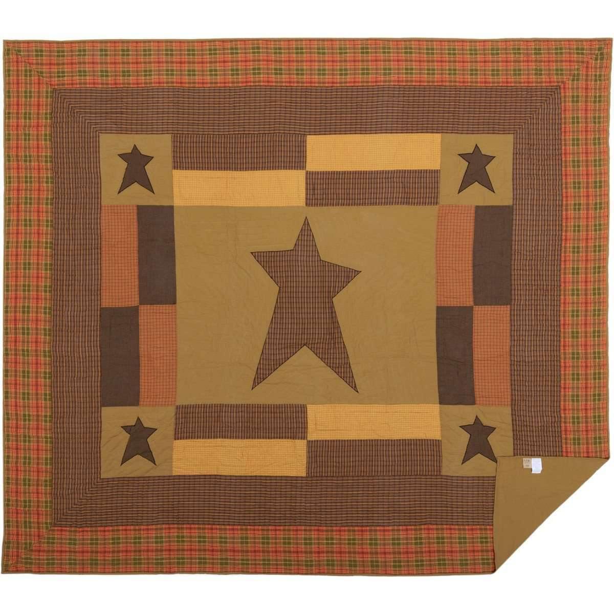 Stratton California King Quilt 130Wx115L VHC Brands - The Fox Decor