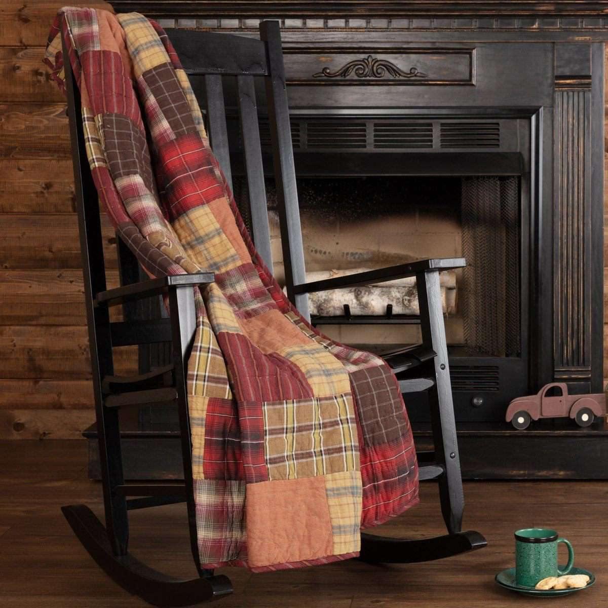 Wyatt Quilted Throw 60x50 VHC Brands - The Fox Decor