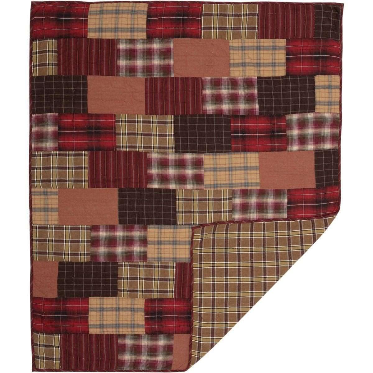 Wyatt Quilted Throw 60x50 VHC Brands - The Fox Decor