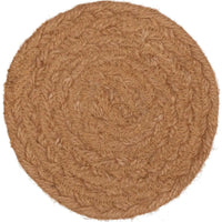 Thumbnail for Wyatt Stenciled Bear Jute Coaster Set of 6 VHC Brands - The Fox Decor