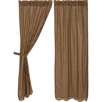 Thumbnail for Cedar Ridge Panel Curtain Scalloped Set of 2 84x40 VHC Brands - The Fox Decor