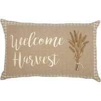 Thumbnail for Grace Welcome Harvest Pillow 14x22 VHC Brands front