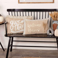 Thumbnail for Grace Welcome Harvest Pillow 14x22 VHC Brands online
