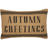 Thumbnail for Heritage Farms Autumn Greetings Pillow 14x22 VHC Brands