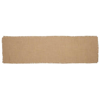 Jute Burlap Natural Basket Weave Runner 13x48 VHC Brands - The Fox Decor