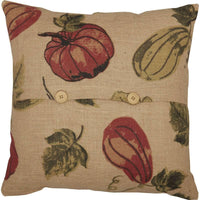 Thumbnail for Jute Burlap Natural Harvest Garden Pillow 18x18 VHC Brands - The Fox Decor