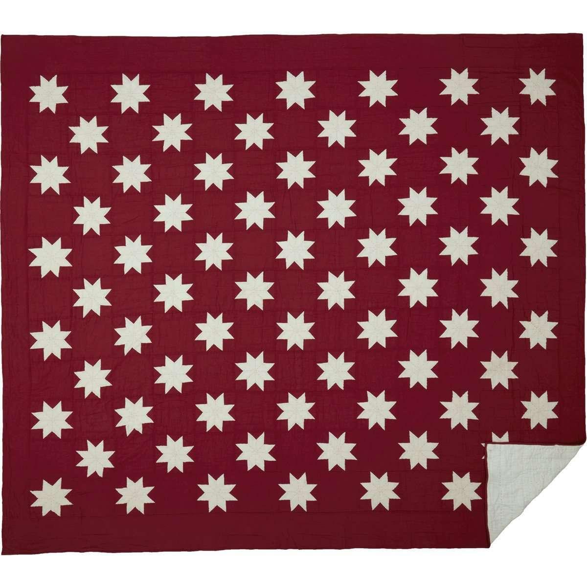 Kent California King Quilt 130Wx115L VHC Brands - The Fox Decor
