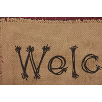 Thumbnail for Landon Welcome to Our Patch Pillow 14x22 VHC Brands zoom