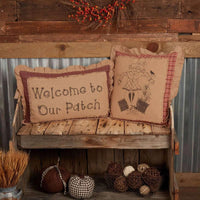 Thumbnail for Landon Welcome to Our Patch Pillow 14x22 VHC Brands - The Fox Decor