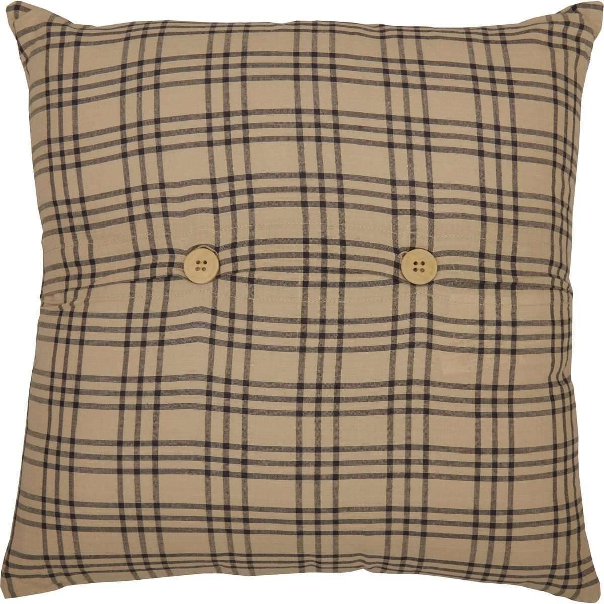 Sawyer Mill Charcoal Corn Feed Pillow 18x18 VHC Brands - The Fox Decor