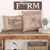 Thumbnail for Sawyer Mill Charcoal Plow Pillow 14x22 online