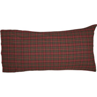 Thumbnail for Tartan Red Plaid King Pillow Case Set of 2 21x40 VHC Brands - The Fox Decor