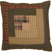Thumbnail for Tea Cabin Patch Pillow 12x12 VHC Brands front