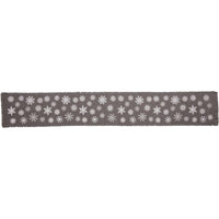 Thumbnail for Snowflake Burlap Grey Runner 13x90 VHC Brands - The Fox Decor