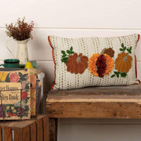 Thumbnail for Autumn Pumpkin Patch Pillow 14x22 VHC Brands