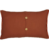 Thumbnail for Autumn Pumpkin Patch Pillow 14x22 VHC Brands back