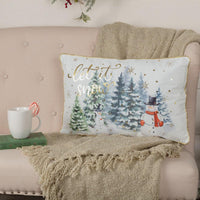 Thumbnail for Let It Snow Pillow 14x22 - The Fox Decor