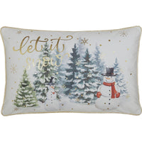 Thumbnail for Let It Snow Pillow 14x22 - The Fox Decor