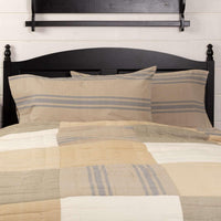 Thumbnail for Farmer's Market Grain Sack Stripe King Pillow Case Set of 2 21x40 VHC Brands - The Fox Decor