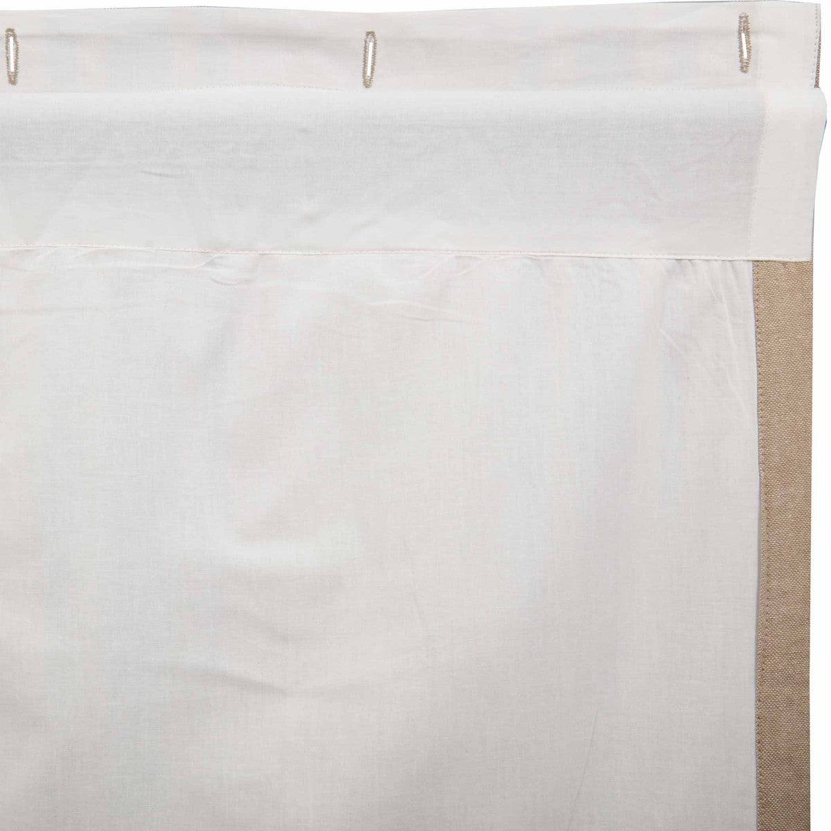 Farmer's Market Grain Sack Stripe Shower Curtain 72"x72" - The Fox Decor