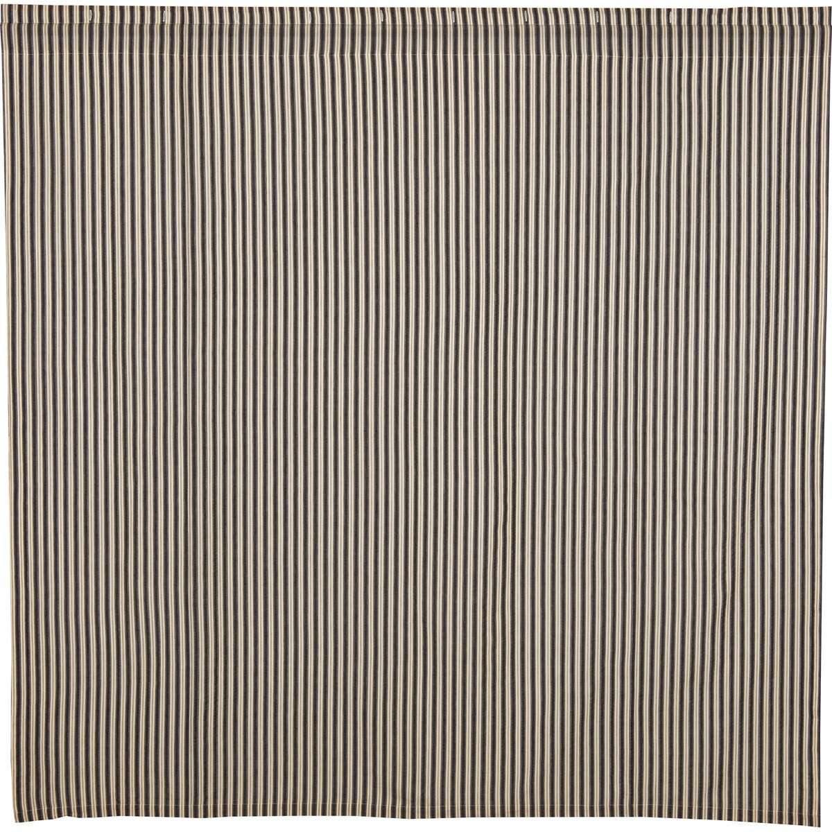 Ashmont Ticking Stripe Shower Curtain 72