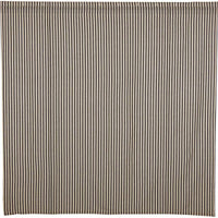 Thumbnail for Ashmont Ticking Stripe Shower Curtain 72