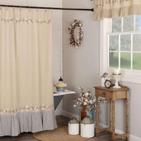 Thumbnail for Ashmont Cotton Shower Curtain 72