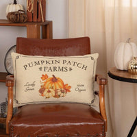 Thumbnail for Fall on the Farm Pumpkin Patch Pillow 14x22 VHC Brands - The Fox Decor